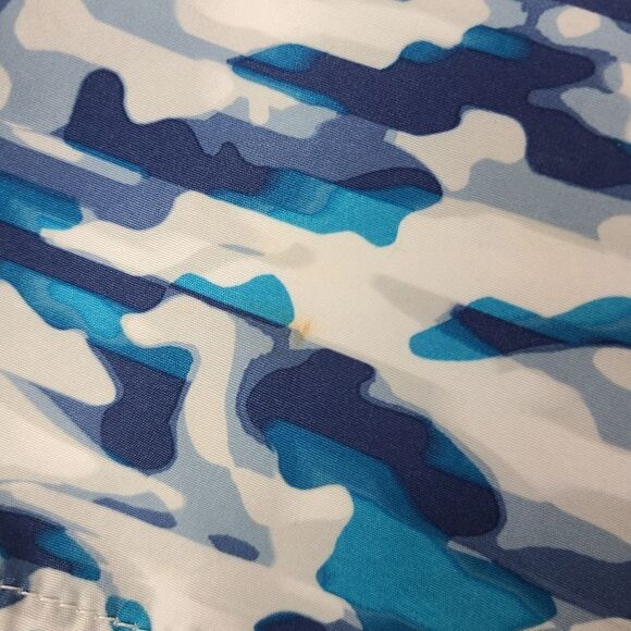 Ooshkosh Boy's Blue & White Camo Swim Trunks Size 6 - Picture 12 of 12